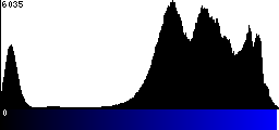 Blue Histogram