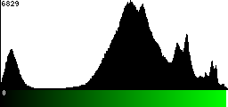 Green Histogram