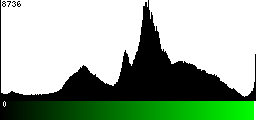 Green Histogram