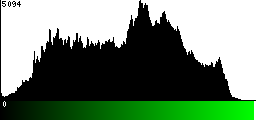 Green Histogram