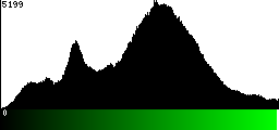 Green Histogram