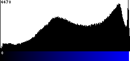 Blue Histogram