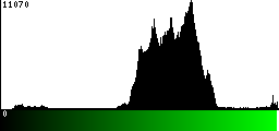 Green Histogram