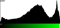Green Histogram