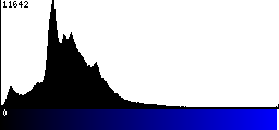 Blue Histogram