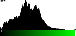 Green Histogram