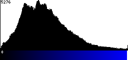 Blue Histogram