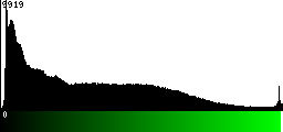 Green Histogram
