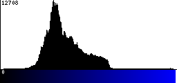 Blue Histogram