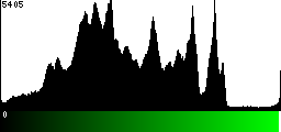Green Histogram