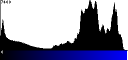 Blue Histogram