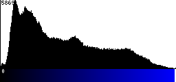 Blue Histogram