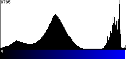 Blue Histogram