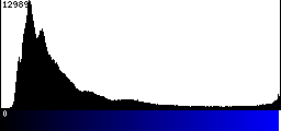Blue Histogram