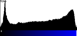 Blue Histogram