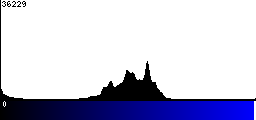 Blue Histogram