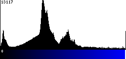 Blue Histogram