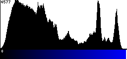 Blue Histogram