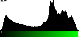 Green Histogram