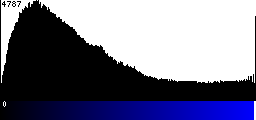Blue Histogram