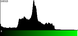 Green Histogram
