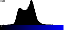 Blue Histogram