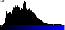 Blue Histogram
