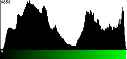Green Histogram