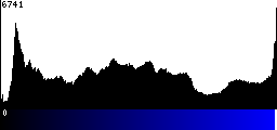 Blue Histogram