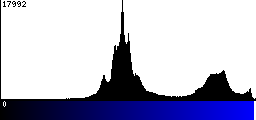 Blue Histogram