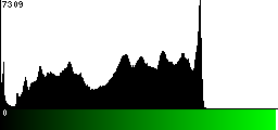 Green Histogram