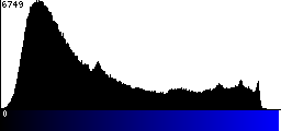 Blue Histogram