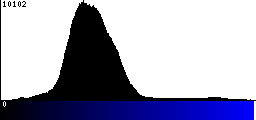 Blue Histogram
