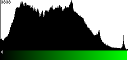 Green Histogram