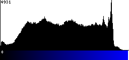 Blue Histogram
