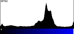 Blue Histogram