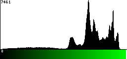 Green Histogram