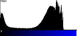 Blue Histogram