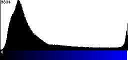 Blue Histogram