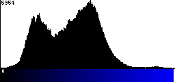 Blue Histogram