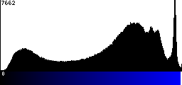 Blue Histogram