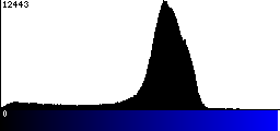 Blue Histogram