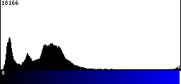 Blue Histogram