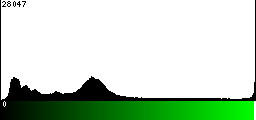 Green Histogram