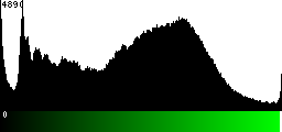 Green Histogram