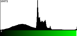 Green Histogram