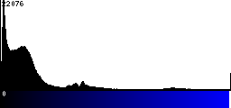 Blue Histogram