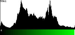 Green Histogram