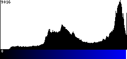 Blue Histogram