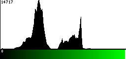 Green Histogram